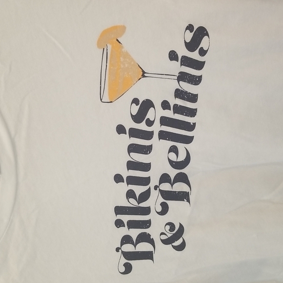 💕WILDFOX💕 Bikinis & Bellinis Graphic Tee L NWT - Picture 3 of 9